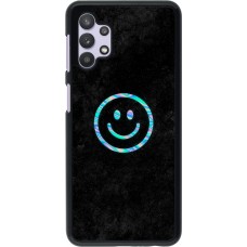 Samsung Galaxy A32 5G Case Hülle - Happy smiley irisirt