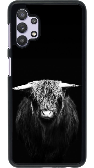 Coque Samsung Galaxy A32 5G - Highland calf black