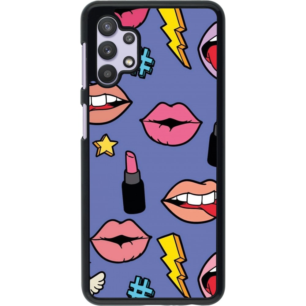 Samsung Galaxy A32 5G Case Hülle - Lips and lipgloss