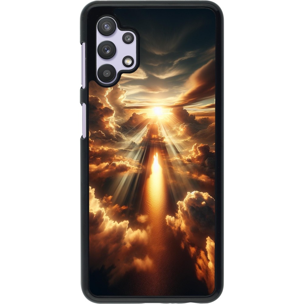 Samsung Galaxy A32 5G Case Hülle - Himmelsleuchten Zenit