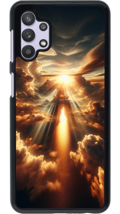 Samsung Galaxy A32 5G Case Hülle - Himmelsleuchten Zenit