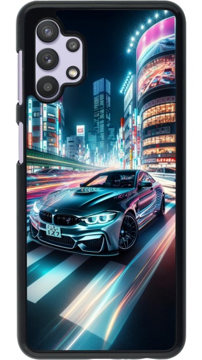 Coque Samsung Galaxy A32 5G - BMW M4 Tokyo Night