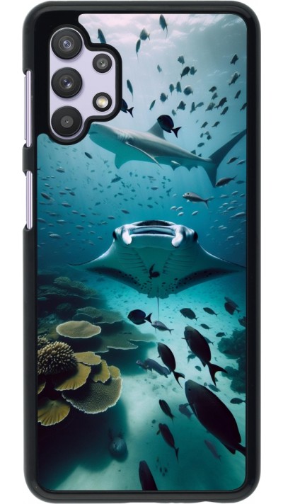 Samsung Galaxy A32 5G Case Hülle - Manta Lagune Reinigung