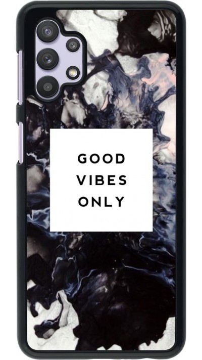 Coque Samsung Galaxy A32 5G - Marble Good Vibes Only