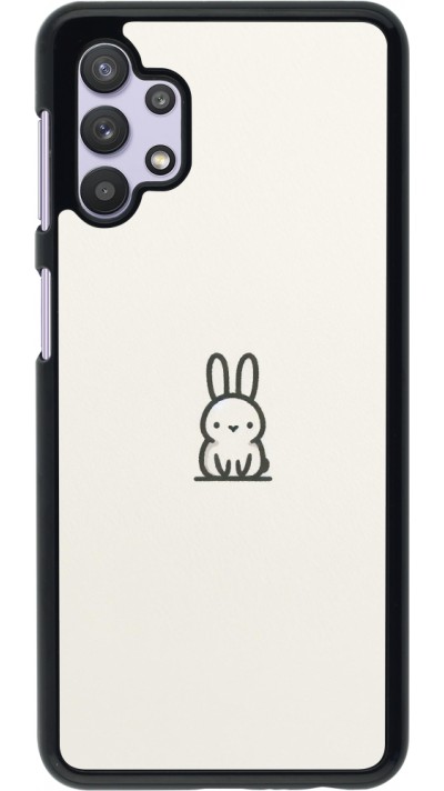 Coque Samsung Galaxy A32 5G - Minimal bunny cutie