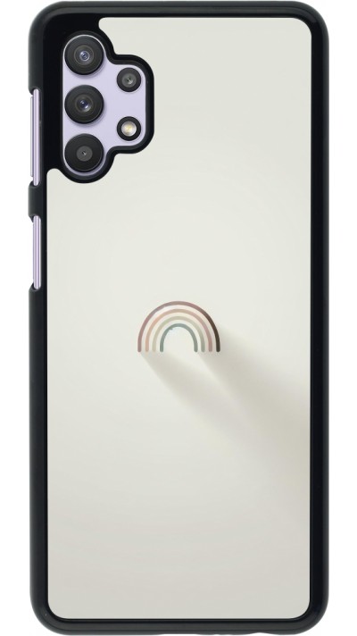 Samsung Galaxy A32 5G Case Hülle - Mini Regenbogen Minimal