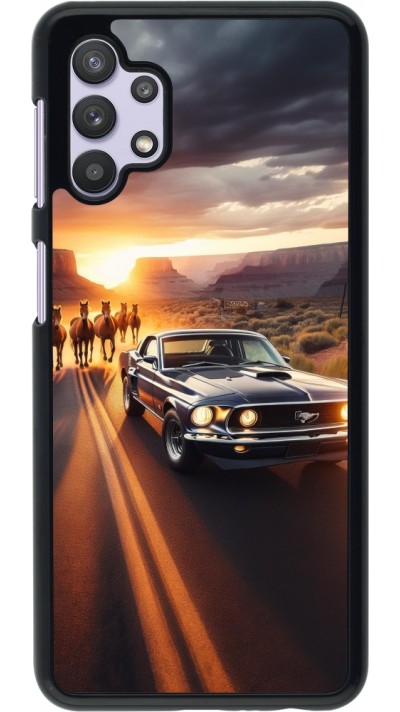 Samsung Galaxy A32 5G Case Hülle - Mustang 69 Grand Canyon