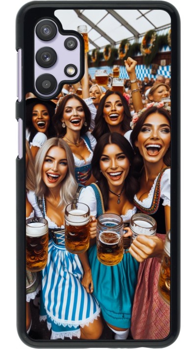 Samsung Galaxy A32 5G Case Hülle - Oktoberfest Frauen