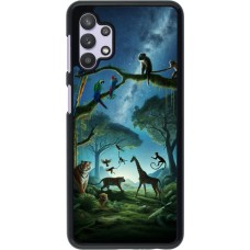 Coque Samsung Galaxy A32 5G - Paradis des animaux exotiques
