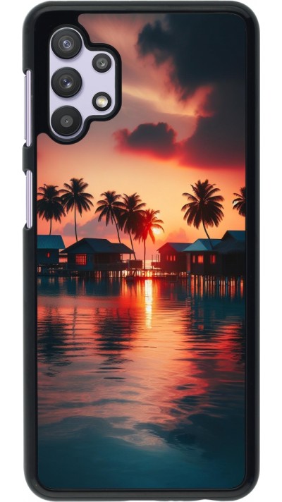 Samsung Galaxy A32 5G Case Hülle - Paradies Malediven
