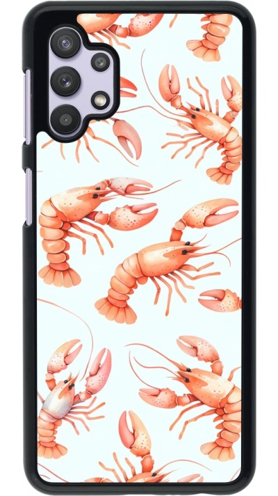 Coque Samsung Galaxy A32 5G - Pattern de homards pastels