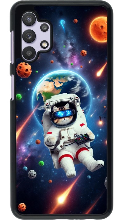 Coque Samsung Galaxy A32 5G - VR SpaceCat Odyssey