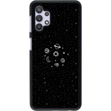 Coque Samsung Galaxy A32 5G - Space Doodle