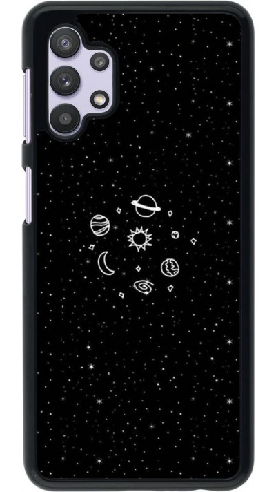 Coque Samsung Galaxy A32 5G - Space Doodle