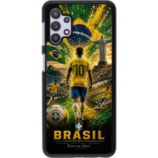 Coque Samsung Galaxy A32 5G - Football Brésil splash 2026