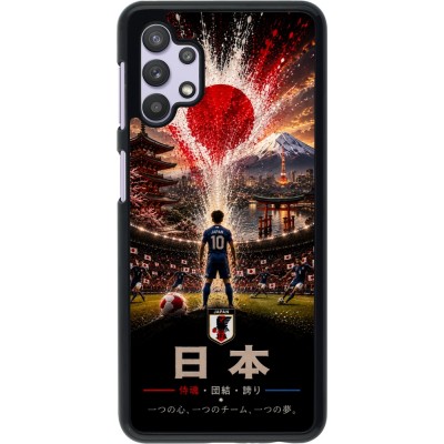 Samsung Galaxy A32 5G Case Hülle - Fussball Japan splash 2026