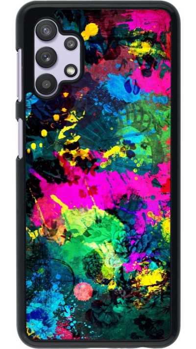 Coque Samsung Galaxy A32 5G - Splash paint