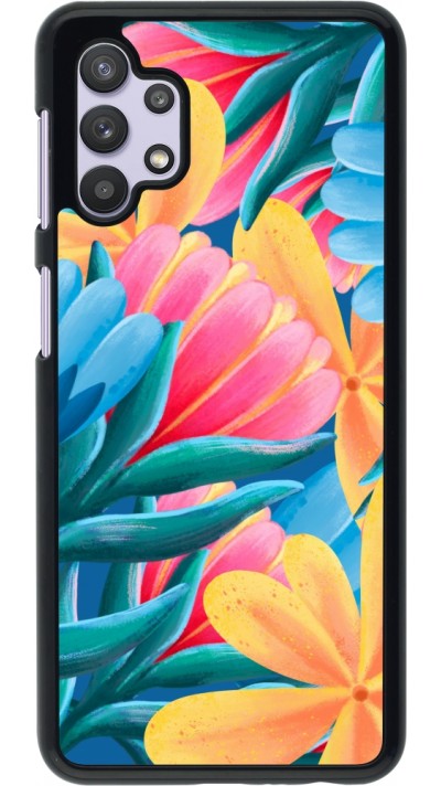 Coque Samsung Galaxy A32 5G - Spring 23 colorful flowers