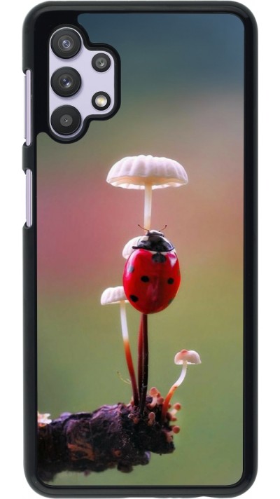 Coque Samsung Galaxy A32 5G - Ladybird on a mushroom 2026