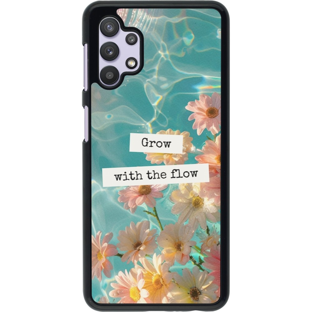 Samsung Galaxy A32 5G Case Hülle - Summer 2025 Grow with the flow