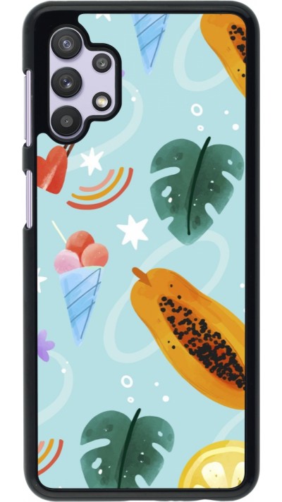 Coque Samsung Galaxy A32 5G - Summer 2025 Pattern papaya