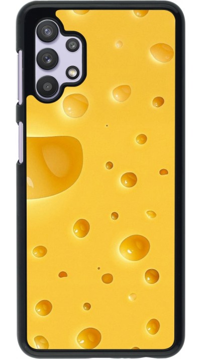 Samsung Galaxy A32 5G Case Hülle -  Nationalfeiertag Schweiz Cheese