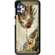 Samsung Galaxy A32 5G Case Hülle - Kunstbild - Die Erschaffung Adams - Michelangelo