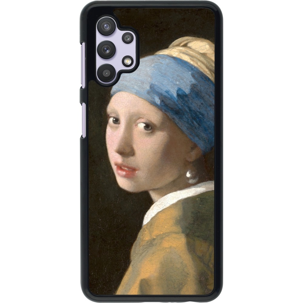 Samsung Galaxy A32 5G Case Hülle - Kunstbild - Das Mädchen mit dem Perlenohrring - Jan Vermeer