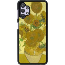 Samsung Galaxy A32 5G Case Hülle - Kunstbild - Sonnenblumen  - Van Gogh