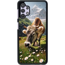 Samsung Galaxy A32 5G Case Hülle - Kuh Berg Wallis