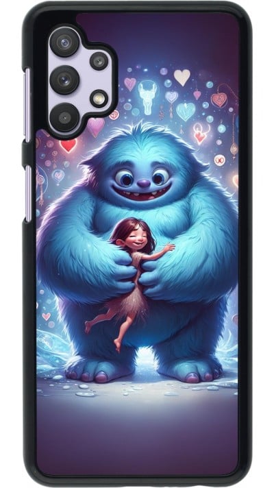 Coque Samsung Galaxy A32 5G - Valentine 2024 Fluffy Love