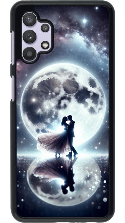 Coque Samsung Galaxy A32 5G - Valentine 2024 Love under the moon