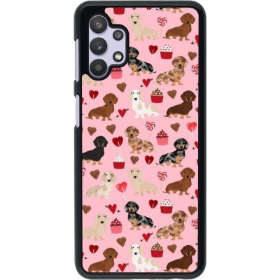 Samsung Galaxy A32 5G Case Hülle - Valentine 2024 puppy love