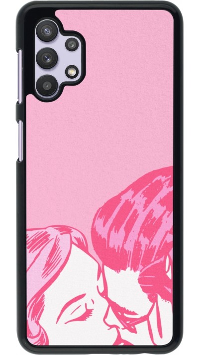 Coque Samsung Galaxy A32 5G - Valentine 2023 retro pink love