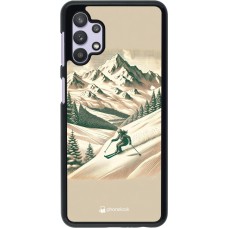 Coque Samsung Galaxy A32 5G - Vintage Ski Mountain