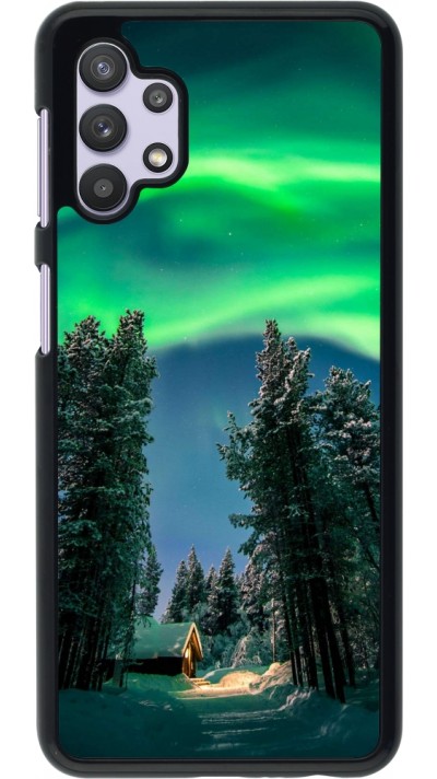 Coque Samsung Galaxy A32 5G - Winter 22 Northern Lights