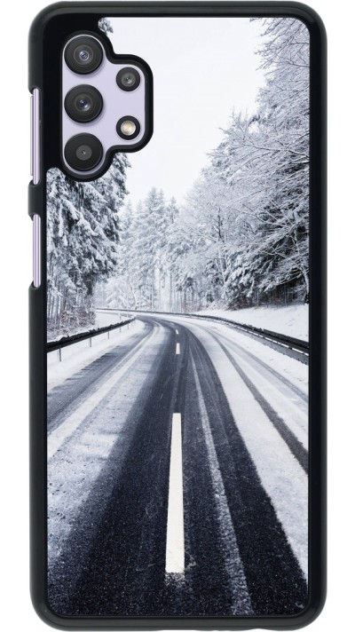 Coque Samsung Galaxy A32 5G - Winter 22 Snowy Road