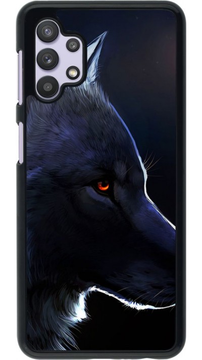 Coque Samsung Galaxy A32 5G - Wolf Shape