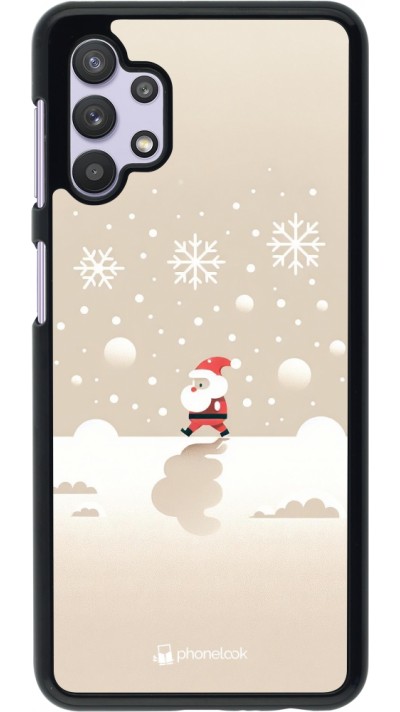 Coque Samsung Galaxy A32 5G - Noël 2023 Minimalist Santa