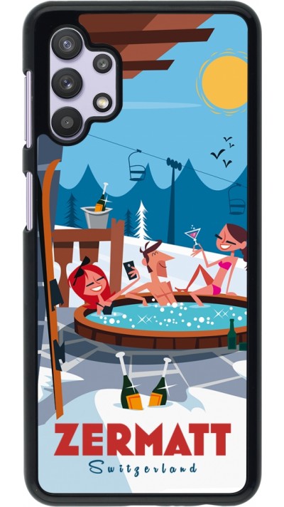 Coque Samsung Galaxy A32 5G - Zermatt Mountain Jacuzzi