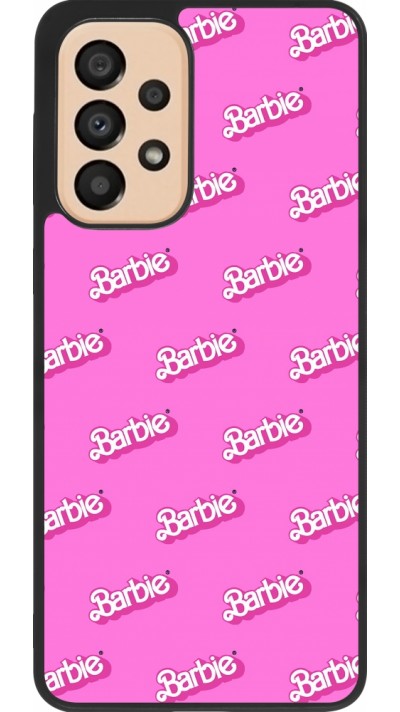 Samsung Galaxy A33 5G Case Hülle - Silikon schwarz Barbie Pattern