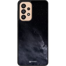 Coque Samsung Galaxy A33 5G - Silicone rigide noir Black Sky Clouds