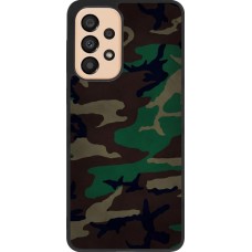 Coque Samsung Galaxy A33 5G - Silicone rigide noir Camouflage 3