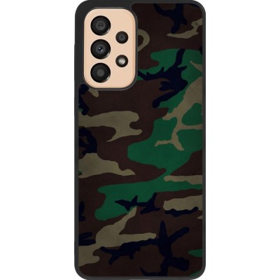 Coque Samsung Galaxy A33 5G - Silicone rigide noir Camouflage 3