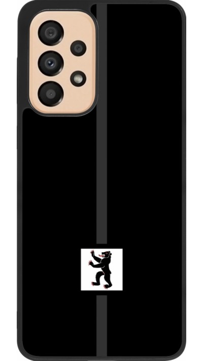 Samsung Galaxy A33 5G Case Hülle - Silikon schwarz Kanton AI schwarz