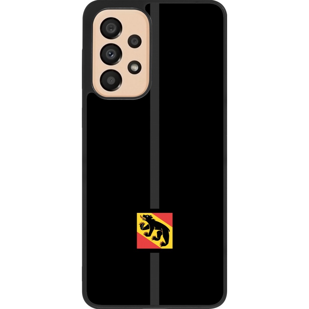 Samsung Galaxy A33 5G Case Hülle - Silikon schwarz Kanton BE schwarz