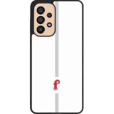 Samsung Galaxy A33 5G Case Hülle - Silikon schwarz Kanton BL weiss