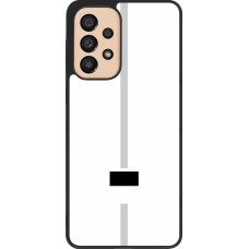 Samsung Galaxy A33 5G Case Hülle - Silikon schwarz Kanton FR weiss