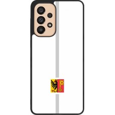Samsung Galaxy A33 5G Case Hülle - Silikon schwarz Kanton GE weiss
