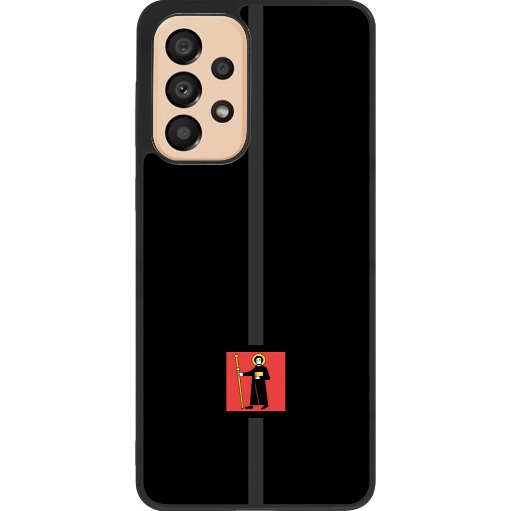 Samsung Galaxy A33 5G Case Hülle - Silikon schwarz Kanton GL schwarz